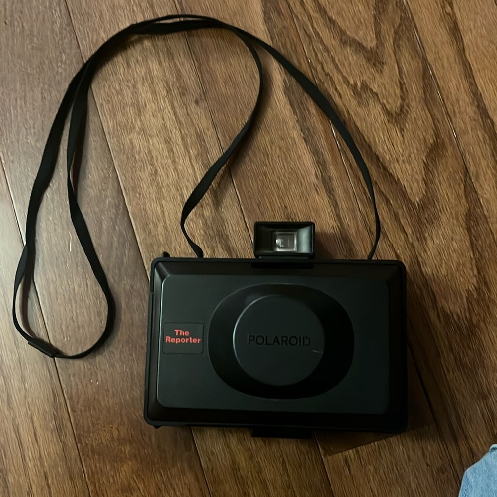 Vintage Polaroid The Reporter camera
